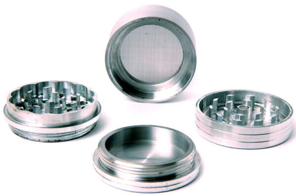 Stainless Steel Metal Grinder - 4 Parts (40mm) - Image 2